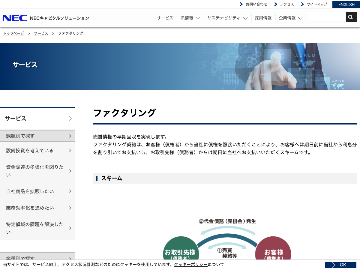 NECキャピタルソリューション 公式サイト